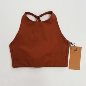 NWT Girlfriend Collective Topanga Bra in Sedona